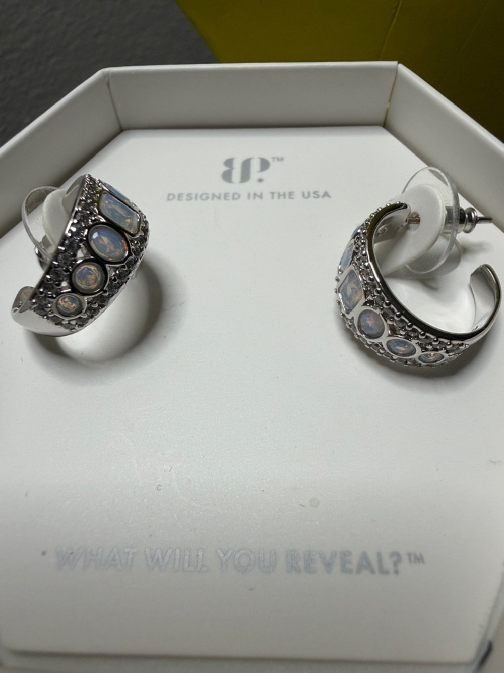 Bomb Party OG Earrings - Moonstone